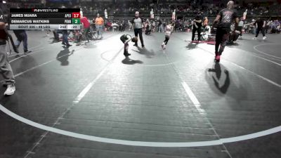 61 lbs Round Of 16 - Asher Brady, Spazz Wrestling vs Andrew Rucker, Clearview