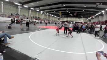 72 lbs 5th Place - Kayleigh Tanner, No Team vs Mya Lee, Montezuma Creek Roughnecks