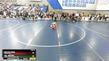 96 lbs Champ. Round 1 - Kelton King, Top Of Utah vs Wil Brown, Green Canyon Wrestling