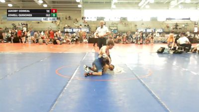 106 lbs Rr Rnd 2 - Jakoby Odineal, The Academy Wrestling Club - HSB vs Jowell Quinones, Falcons Wrestling Club - HSB