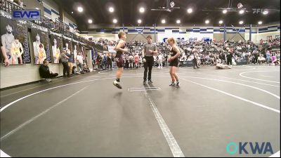 100 lbs Semifinal - Gunner Adams, D3 Wrestling Cluib vs Braxtyn Taylor, Blue Devil Wrestling