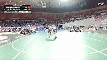 6A/5A Girls 115 Champ. Round 1 - Natalie Kawaguchi, Mountainside Girls vs Isabelle Copeland, Ridgeview Girls