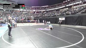 113-3A Champ. Round 1 - Josiah Orozco, Fort Lupton vs Jonovan Gutierrez, Alamosa