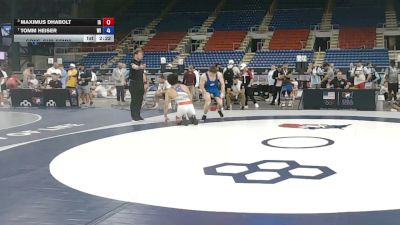 175 lbs Cons. Sub-semis - Maximus Dhabolt, Iowa vs Tomm Heiser, Wisconsin