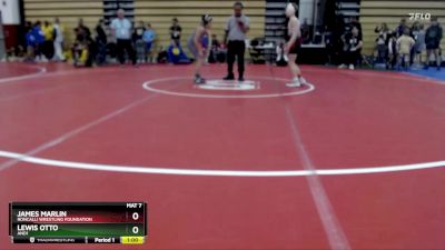 86 lbs Quarterfinal - Lewis Otto, AND1 vs James Marlin, Roncalli Wrestling Foundation