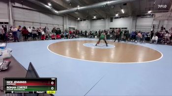190 lbs Cons. Round 2 - Roman Cortez, George Washington vs Nick Jennings, Montrose