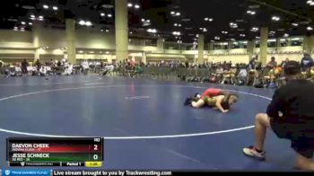 182 lbs Round 8 (10 Team) - Jesse Schneck, SD Red vs Daevon Cheek, Indiana Flash