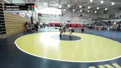 115 lbs Cons. Round 3 - Lucero Vargus, Willits vs Irene Stoilova, Terra Linda