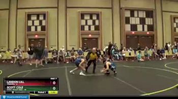 91 lbs Round 4 (6 Team) - Landon Lill, Triumph vs Scott Cole, Steel Valley Red