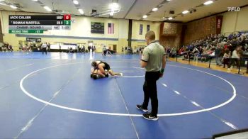 285 lbs Champ. Round 1 - Roman Martell, Wisconsin-Oshkosh vs Jack Callen, Wisconsin-Stevens Point
