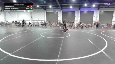 43 lbs Consi Of 4 - Daniel Rojo, Reign WC vs Rowan McKinney, Montrose Elite
