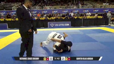 Quinten Silas Abugan vs Nathaniel Chase Gregory 2026 Pan Kids Jiu-Jitsu IBJJF Championship
