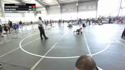 65 lbs Final - Victor Urquijo, Juggernaut WC vs Gabe Myers, Shootbox WC