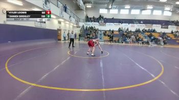 157 lbs Quarterfinal - Tannen Birdsley, Thermopolis vs Kyler Loomis, Riverton