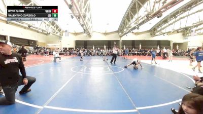 61 lbs Rr Rnd 3 - Ryot Quinn, Williamstown Mighty Braves ES vs Valentino Zurzolo, Garden State Grapplers