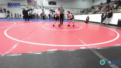 Rr Rnd 1 - McCoy Lee, Verdigris Youth Wrestling vs Tate Roberts, Locust Grove Youth Wrestling