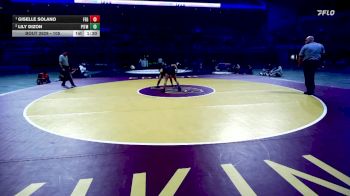105 lbs 1st Place Match - Giselle Solano, Franklin (Elk Grove) vs Lily Dizon, Pitman