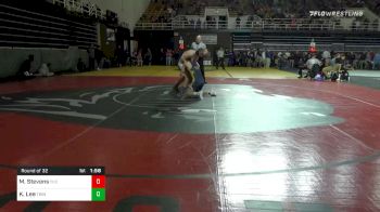 160 lbs Prelims - Michael Stevens, The Hill School vs Kyle Lee, Trinity-pawling School