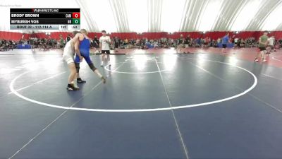 112-114 A Round 3 - Brody Brown, Cambridge-Isanti vs Myburgh Vos, Northfield Raiders