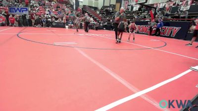 52 lbs Consi Of 8 #2 - Dominic Maguire, Skiatook Youth Wrestling vs Corde Daniels, RSA RedStorm