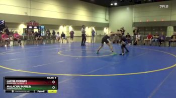 113 lbs Round 5 (6 Team) - Jacob Dodgin, Marauder Mayhem vs Malachai Marlin, Hawkstyle Elite