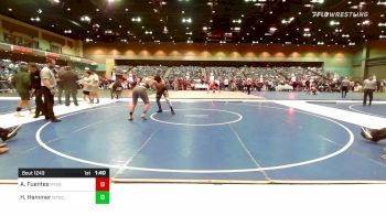 220 lbs Round Of 16 - Angel Fuentes, Payson vs Hunter Hammer, Mountain Crest