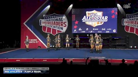 504 Athletics - Purple Reign [2026 L4.2 Senior - D2 - Small Day 2] 2026 NCA All-Star National Championship