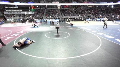 II-157 lbs Champ. Round 2 - Eli Doxstader, Holland Patent vs Conner Carpenter, South Lewis