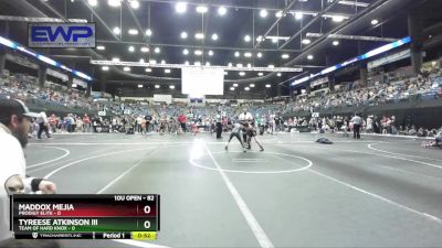 82 lbs Quarterfinal - Maddox Mejia, Prodigy Elite vs Tyreese Atkinson Iii, Team Of Hard Knox