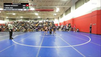 106 lbs Consi Of 8 #2 - Tristin Woodbury, Keene vs Angel Diaz, Manchester West