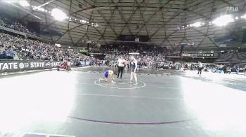 Boys 3A 126 lbs Cons. Round 2 - Grayson Slatter, Mt. Spokane vs Charles Greiger, Oak Harbor Boys
