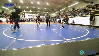 84 lbs Rr Rnd 2 - Cole Gallier, Verdigris Youth Wrestling vs Brayden Reeves, Wyandotte Youth Wrestling