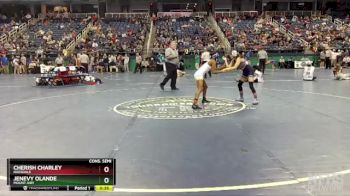 100 lbs Cons. Semi - Jenevy Olande, Mount Airy vs Cherish Charley, Ragsdale