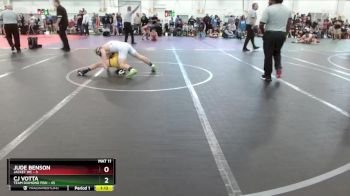 110 lbs Round 1 (10 Team) - Jude Benson, Jacket WC vs CJ Votta, Team Diamond Fish