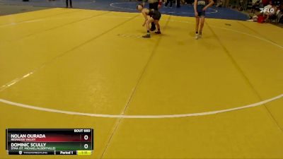 100 lbs Cons. Round 2 - Nolan Ourada, Redwood Valley vs Dominic Scully, STMA (St. Michael/Albertville)