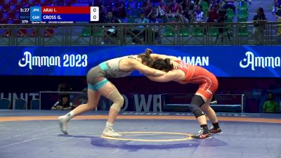 57 kg 1/4 Final - Ichika Arai, Japan vs Gabriela Cross, Canada
