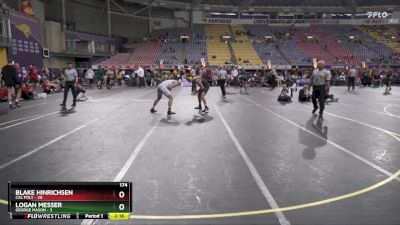 174 lbs Round 1 (16 Team) - Blake Hinrichsen, Cal Poly vs Logan Messer, George Mason