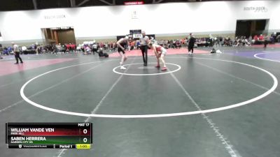 150 lbs Cons. Round 2 - William Vande Ven, Park Hill vs Saben Herrera, Garden City HS