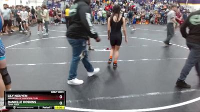 108/115 Quarterfinal - Danielle Hoskins, Team Tiger vs Lily Nguyen, Summerville Takedown Club