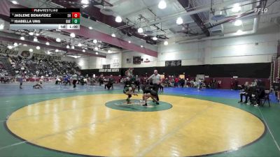 130 lbs Cons. Round 4 - Jaslene Benavidez, Shadow Hills vs Isabella Ung, Buena Park