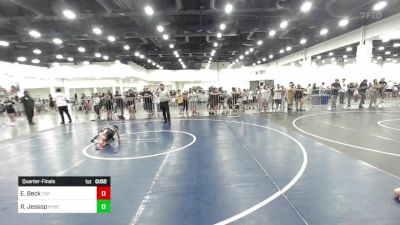 46 lbs Quarterfinal - Elijah Beck, Top Rank vs Ridge Jessop, Ryse Wr Ac