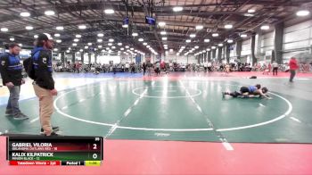 72 lbs Rd# 3 12:00pm Friday - Kalix Kilpatrick, Minion Black vs Gabriel Viloria, Oklahoma Outlaws Red