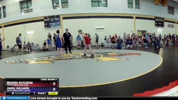 98 lbs Cons. Round 3 - Braden Rutledge, Tipton Wrestling Club vs Owen Williams, Delta Wrestling Club Inc.