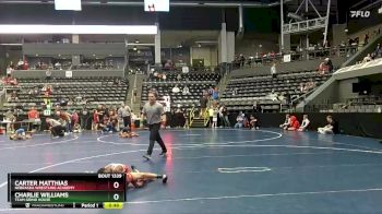 70 lbs Quarterfinal - Charlie Williams, Team Grind House vs Carter Matthias, Nebraska Wrestling Academy