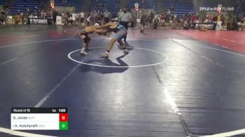 130 lbs Round Of 16 - Samuel Jones, North DeSoto WrAcdmy vs Alex Hutchcraft, Greater Heights