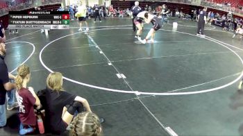 185 lbs 3rd Place Match - Piper Hepburn, Waverly Wrestling Club - Girls vs Tyatum Buettgenbach, Rocket Wrestling Club / RWC - Girls