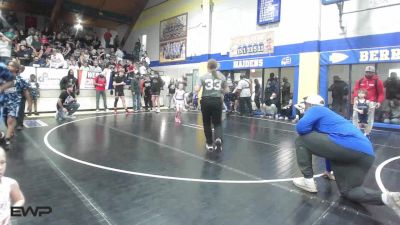 52 lbs Quarterfinal - Rhett Green, Berryhill Wrestling Club vs Gerami President, Victory Youth Wrestling