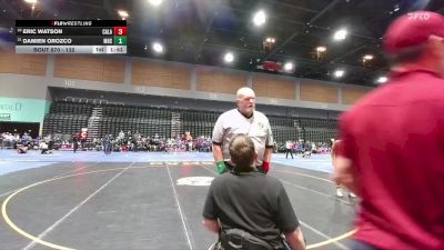 132 lbs Prelim - Eric Watson, Calaveras vs Damien Orozco, Millikan