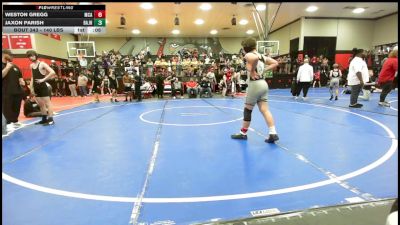 140 lbs Round Of 16 - Weston Gregg, McAlester vs Jaxon Parish, Broken Arrow Jh