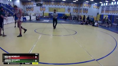 190 lbs Round 4 (8 Team) - Arron McCarty, Longwood WC vs NOLAN MCKELVY, NFWA